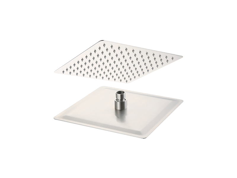 Shower Head Ultra Slim Square 8" - SMRSH - 703A