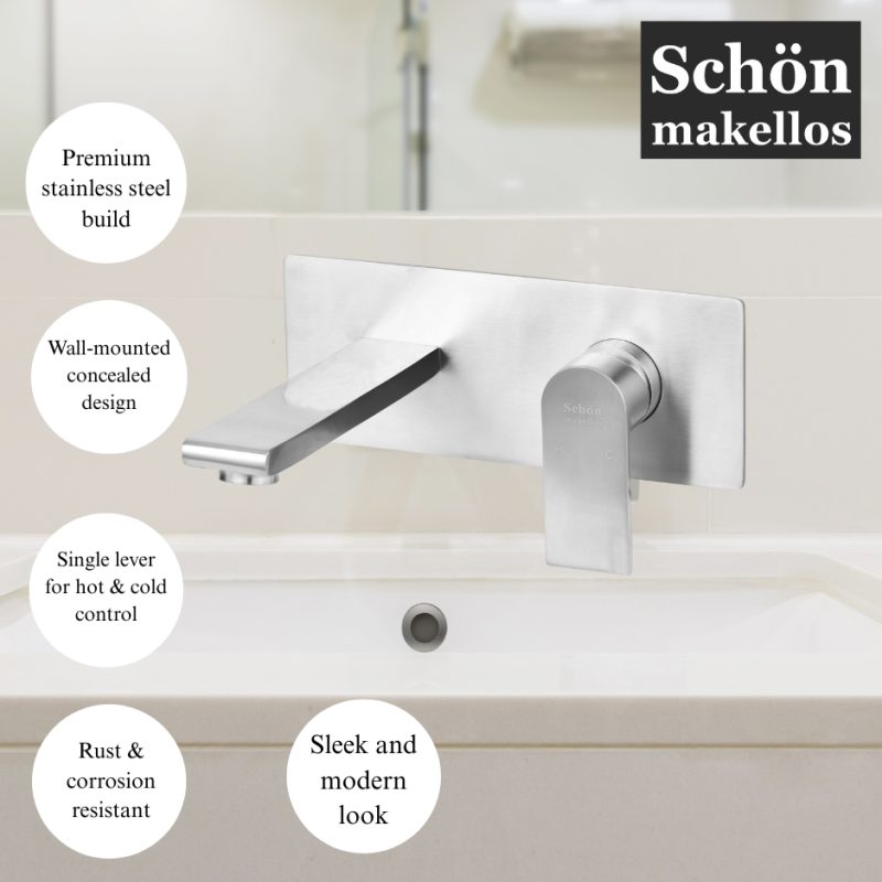 Basin Mixer Wall Mount - SMBM-9020