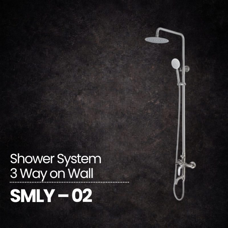 Shower System 3 Way on Wall - SMLY-02