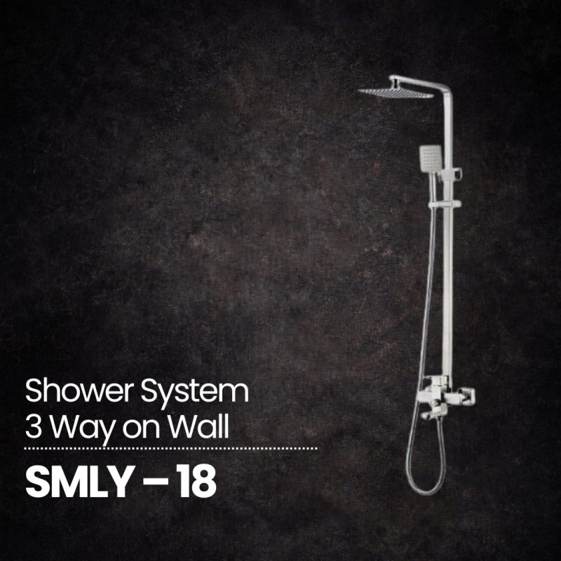 Shower System 3 Way on Wall - SMLY - 18